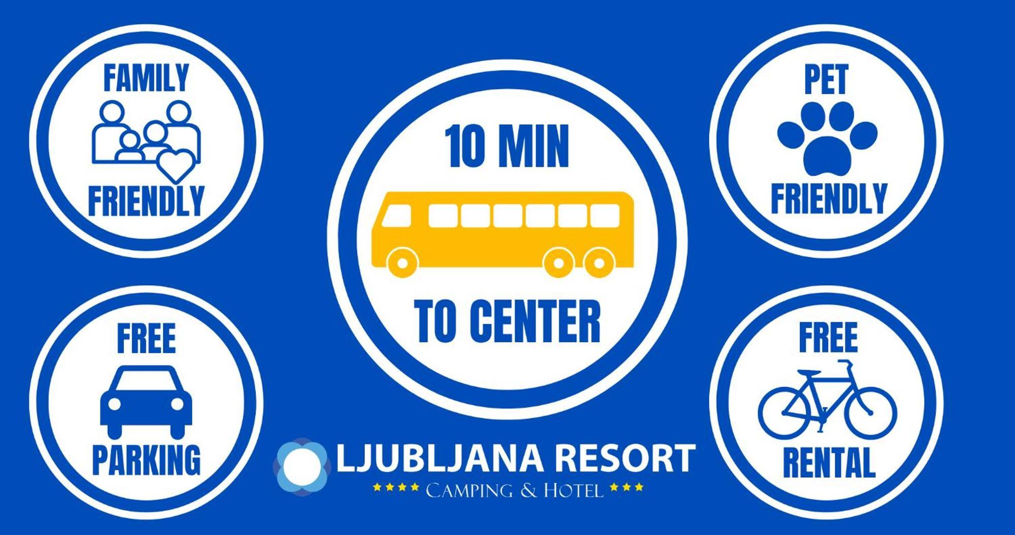 Ljubljana Resort Hotel & Camping Exterior photo